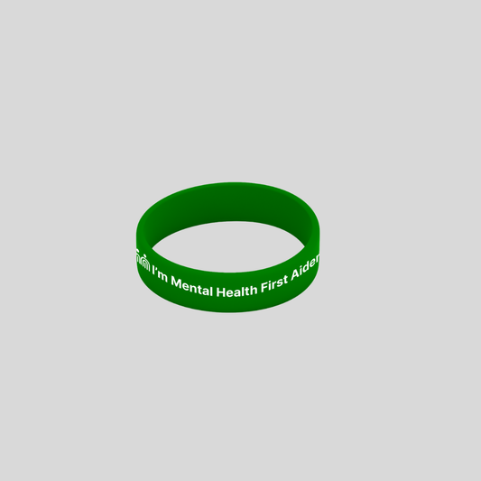 I'm Mental Health First Aider Wristband