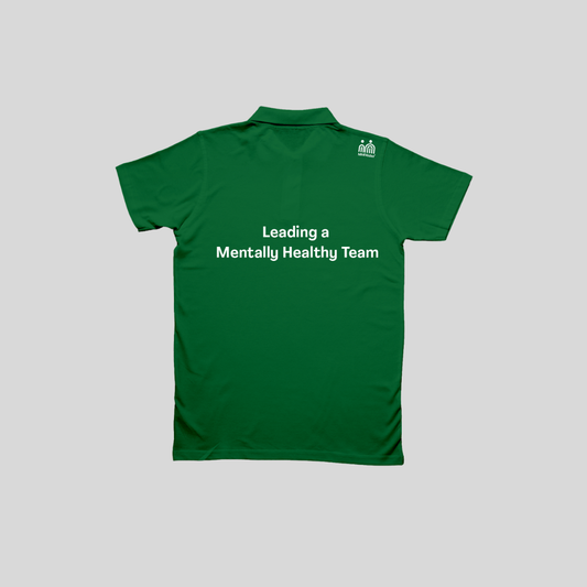 Leading a Mentally Health Team Printed Polo T-Shirt