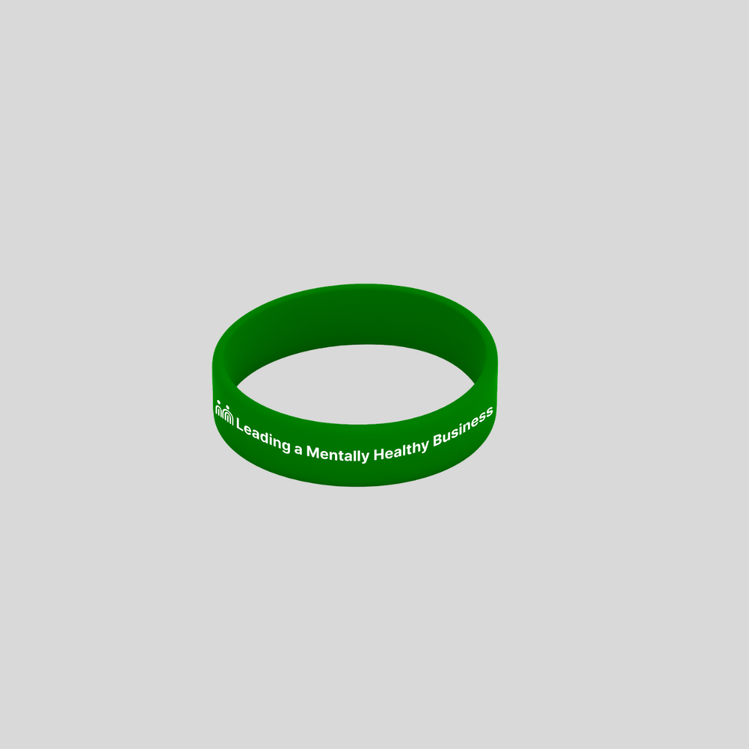 Leading a Mentally Healthy Business Wristband