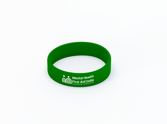 Mental Health First Aid India Hand Band