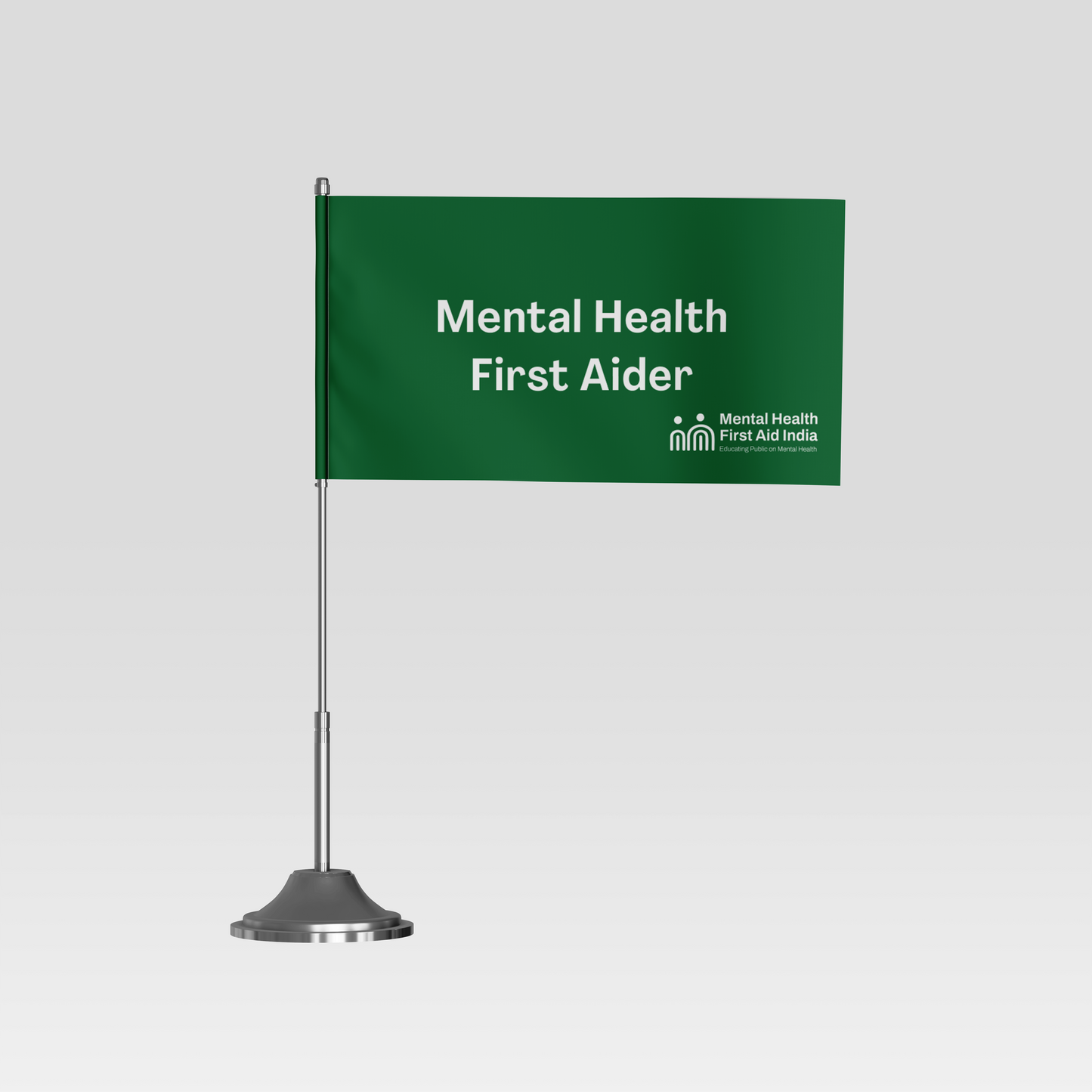 Mental Health First Aider Table Flag
